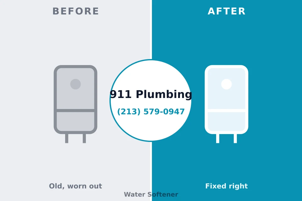 Before and after: plumbing repair Michigan City, IN
